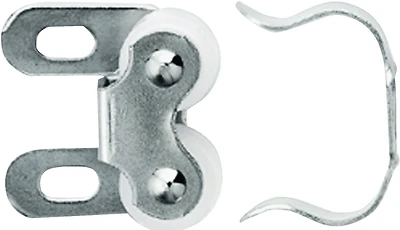 Amerock Roller Cabinet Catch, Nickel, 1 In. x 1-1/16 In.