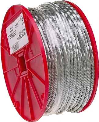 Apex Galvanized Cable, 7x19, 3/16 In. x 250 Ft.