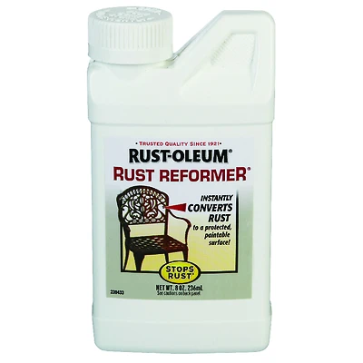 Rust-Oleum 7830730 Stops Rust Rust Reformer, Liquid, Clear, 8 Oz
