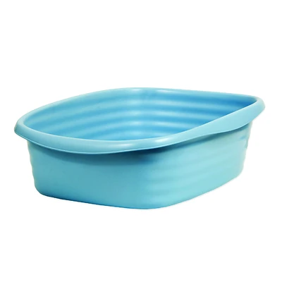 Arm & Hammer 22193 Cat Litter Pan, Pearl Ash Blue