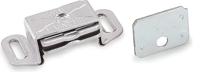 Amerock BP9783AL Magnetic Cabinet Catch, Aluminum, 2-3/16 in.