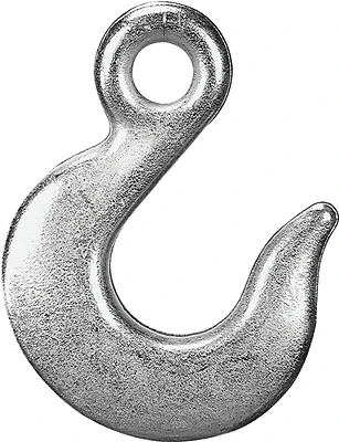 Campbell T9101624 Eye Slip Hook, Zinc Plated Steel, 3/8 In., 5400 Lb