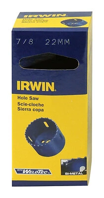 373078bx Bi-metal Hole Saw, 7/8 In Diameter, 1/4 In Arbor, 4/6 Tpi