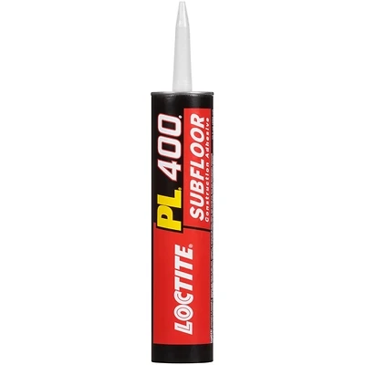 PL 400 Subfloor Adhesive, Heavy-Duty, 10 oz. Cartridge
