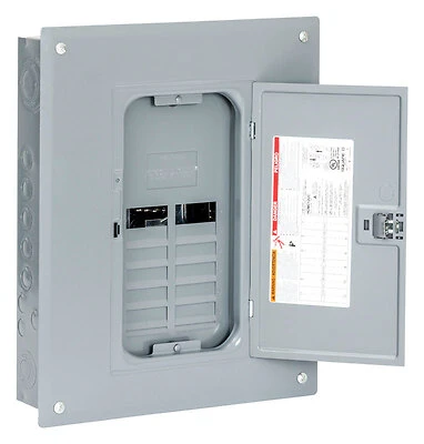 Square D HOM816L125PC Homeline Load Center, 125-Amp, 8-Space, 16-Circuit