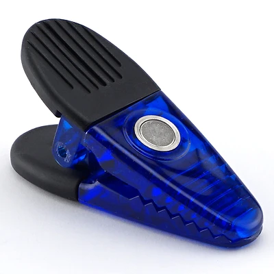 Magnet Source 07506 Large Magnetic Clip, 3-1/2 in L, Blue