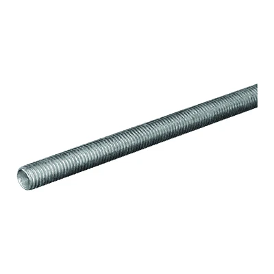 Hillman Steelworks Threaded Steel Rod, Zinc Plated, 5/16-18 x 24 In.