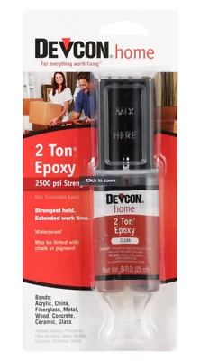 Devcon 31345 2-Ton Epoxy, 25ml Syringe