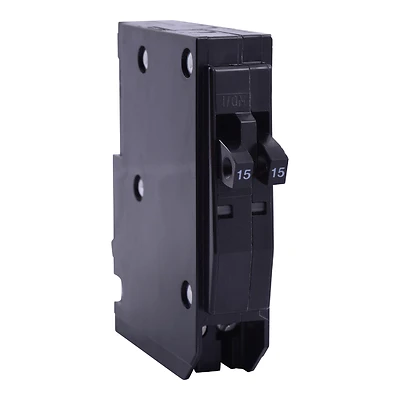 Square D QOT1515CP Tandem Circuit Breaker, 15A, 1-Pole, 120/240V