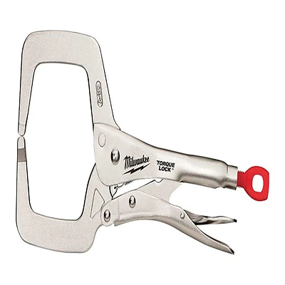 Milwaukee 48-22-3531 Torque Lock Locking C-Clamp, 11 In., 4 In. Jaw