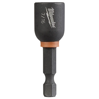 Milwaukee 49-66-4506 Shockwave Magnetic Impact Nut Driver, 7/16 In. x 1-7/8 In.
