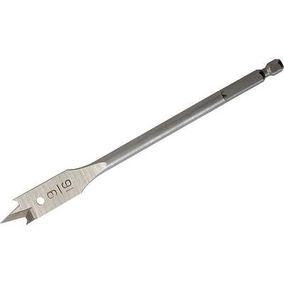 Milwaukee 48-27-0561 Flat Boring Bit, 9/16 In. x 6 In., Hex Shank