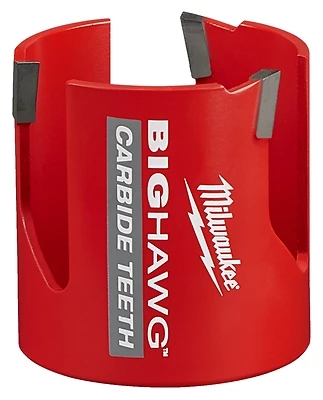 Milwaukee 49-56-9220 Big Hawg Carbide Hole Saw, 2-9/16 In., 3 TPI