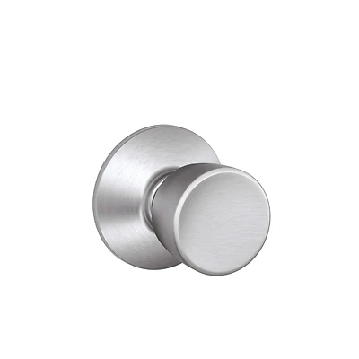 Satin Chrome-Plated Bell Passage Knob
