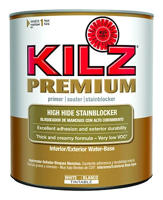 Kilz 13041 Low-Odor Stain-Blocking Primer, White, 1 Gal.