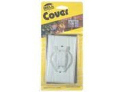 Single Gang Vertical Corrosion Resistant Aluminum Weatherproof Electrical Cover 5155-6