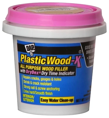 Dap 7079800540 Plastic Wood-X Stainable Wood Filler, 5.5 oz