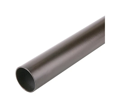 Closet Pole, Bronze, 6-Ft.