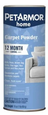 Home Carpet Flea & Tick Powder, 16-oz.