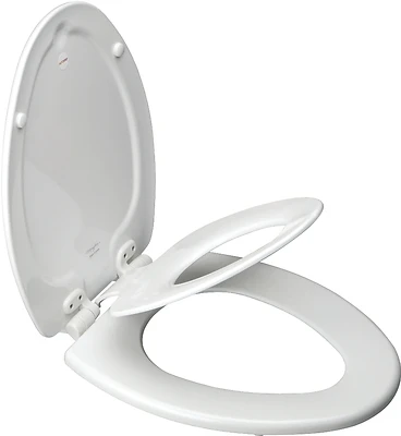 Mayfair 188SLOW NextStep2 Child/Adult Toilet Seat, Elongated, White