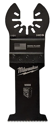 Milwaukee 49-25-1103 OPEN-LOK 1-3/8 In. HCS Wood Oscillating Blade, 3-Pack