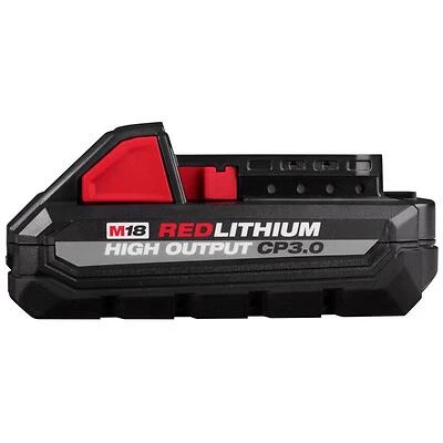 Milwaukee 48-11-1835 M18 Redlithium High Output CP3.0 Battery Pack, 18V, 3.0 Ah