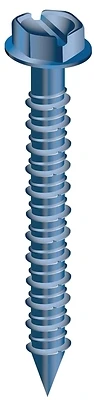 Tap 680w Hex Head Concrete Screws, 1/4" X 1-1/4", 10/25/100 Pk Options