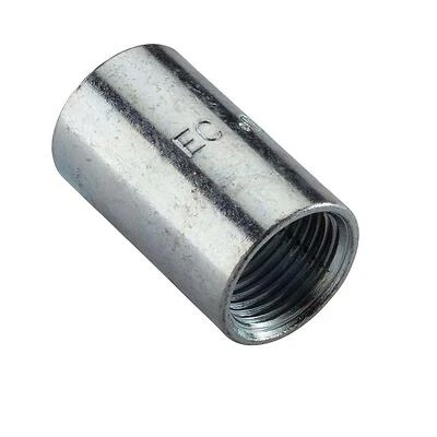 3/4 Inch Rigid Conduit Coupling Model 96402 Steel Fitting