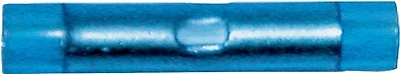 Calterm 65507 Blue Nylon Butt Splice Connector, 16-14 Gauge, 600V