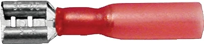 65741 Shrink Seal Female Disconnect Connector, 22-18 Awg, Red