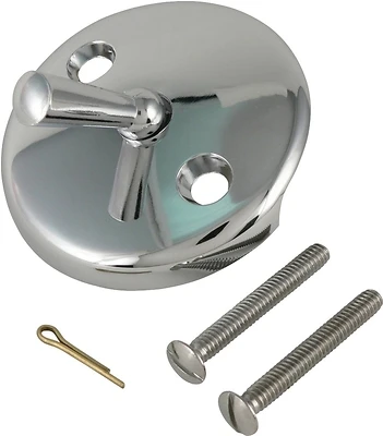 Plumb Pak PP826-1 Chrome Trip Lever Face Plate For Bath Drains