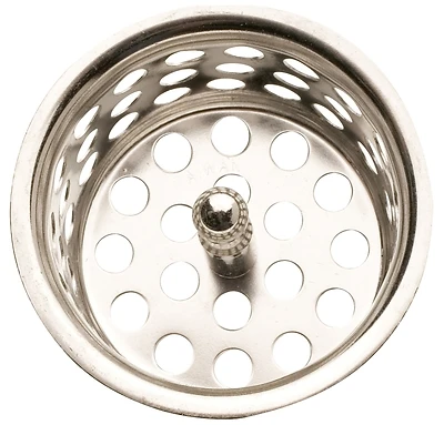 Plumb Pak PP820-30 Basket Strainer with Post, 1-1/2 In., Chrome