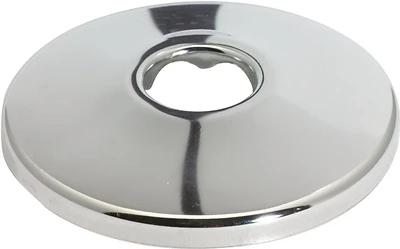Chrome Bath Flange 3/8 Ips X 1/2 For Wall And Floor Mounting