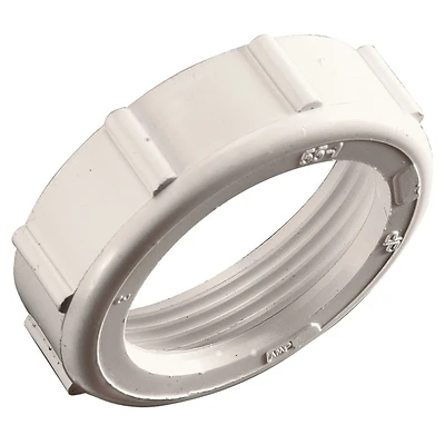 1-1/4 In. Diameter X 1.25 In. Length Plastic Slip Joint Nut With Washer
