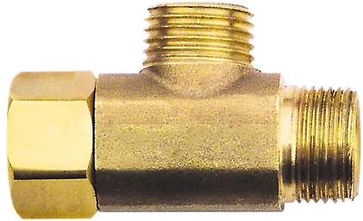 Plumb Pak PP2038LF Brass Tee Adapter, 3/8 in Female x Tube