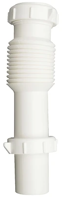 Flex N Fix 1-1/2 In. Diameter X 7 In. Length Plastic Tailpiece