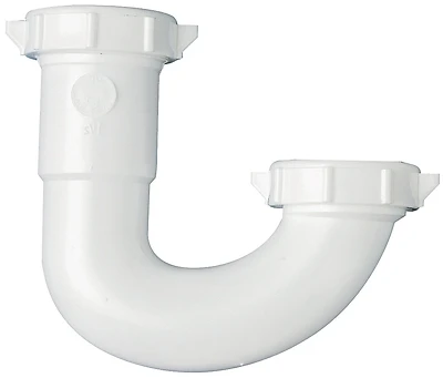 Plumb Pak PP66-1W J-Bend, 1-1/2 In. Plastic, Slip Joint