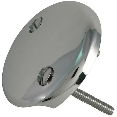 Plumb Pak PP826-11 Overflow Tub Face Plate, Chrome, 4-3/4 x 5-1/2 In