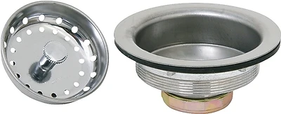 Stainless Steel Sink Strainer Assembly 8039cp-3l - Durable And Stylish Design
