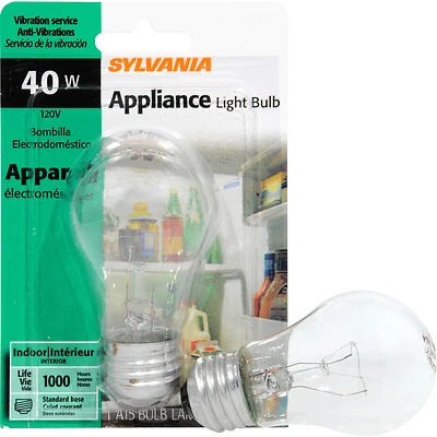 40w A15 A-line Incandescent Bulb E26 Soft White 1 Pk, 415 Lumens, 120v