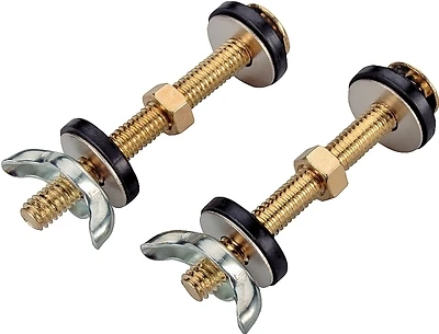 5/16 Inch X 3 Inch Steel Toilet Tank Bolts With Washers - Model Pmb-483-3l