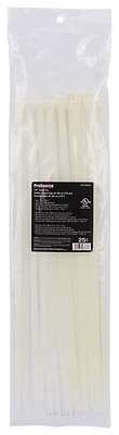 Prosource CV380-253L Cable Tie, 15 In., 120 Lb, Clear, 25-Pack