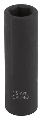 15mm 1/2 In Drive Deep Impact Socket, Model Mt6580213