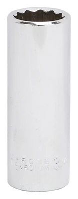 Mt6528525 1/2 Inch Drive 12 Point Deep Socket, 3/4 Inch
