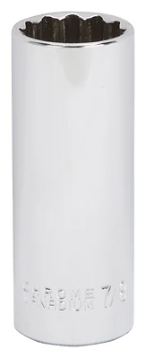Mt6528608 1/2 Inch Drive 12 Point Deep Socket, 7/8 Inch