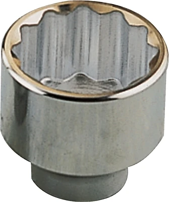 19mm 3/4 Drive 12 Point Socket - Chrome Vanadium Steel