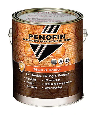 Penofin FSSNCGA Semi-Transparent Natural Cedar Oil-Based Stain and Sealer, 1 Gal.