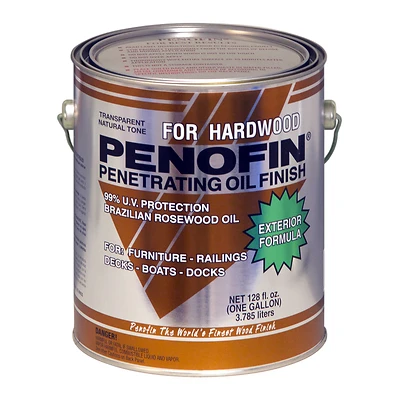 Penofin F3XHWGA Transparent Oil-Based Hardwood Stain, 1 gal.
