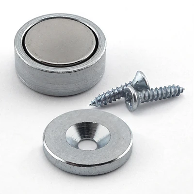 .25 In. Neodymium Super Latch Magnets 16 Lb. Pull 2 Pc, Model 07572