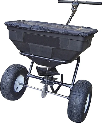 Ytl31515 Broadcast Spreader, 12 Ft Wide Spread, 125 Lb Capacity, Steel Frame